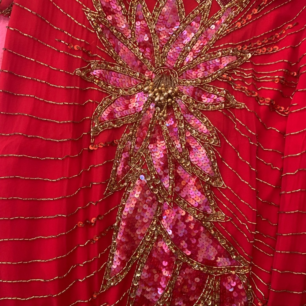 Christmas dress Art Deco dress